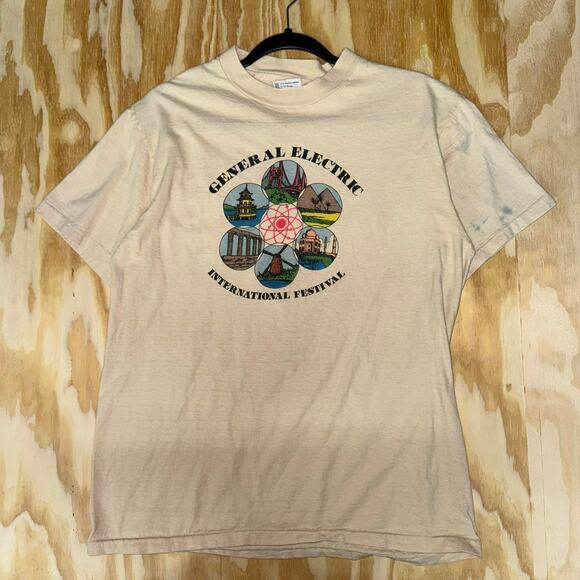 Vintage y2k general electric festival san francisco t-shirt - Picture 1 of 4